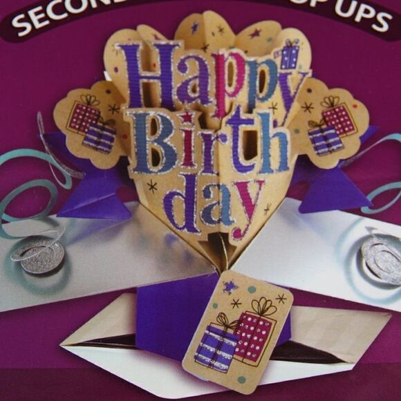 Pop Up Happy Birthday Greeting Card - Picture 9 of 9